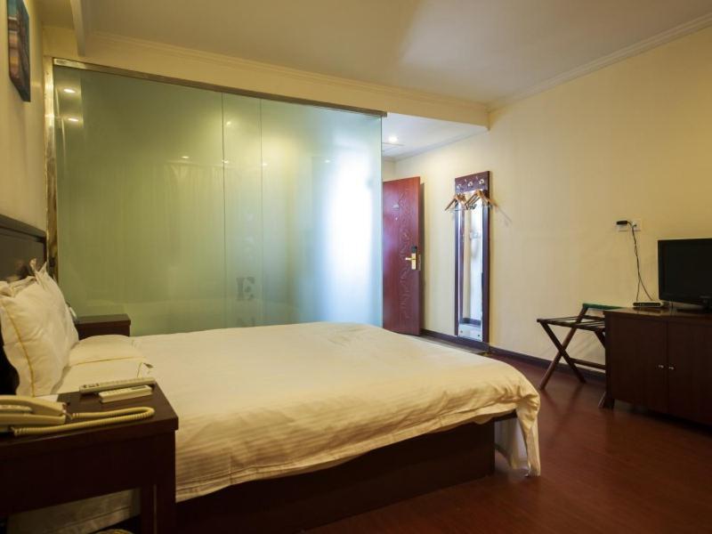 GreenTree Inn Anhui Huaibei Renmin Road Business Hotel Buitenkant foto