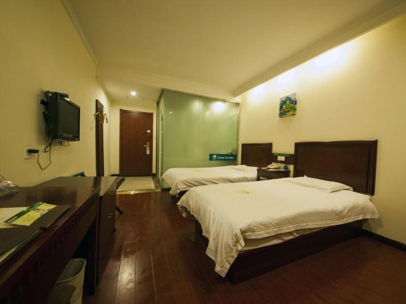 GreenTree Inn Anhui Huaibei Renmin Road Business Hotel Buitenkant foto