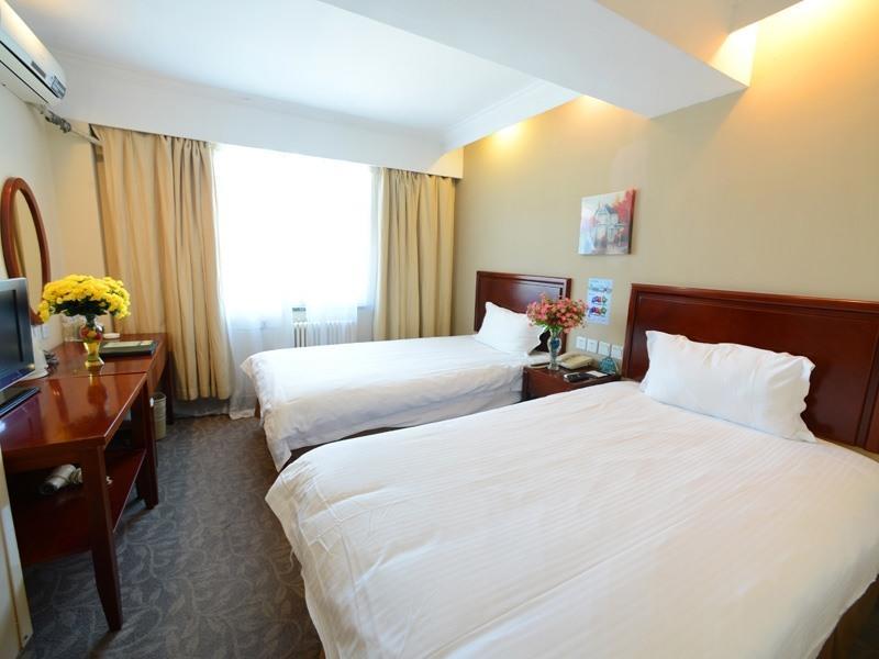 GreenTree Inn Anhui Huaibei Renmin Road Business Hotel Buitenkant foto