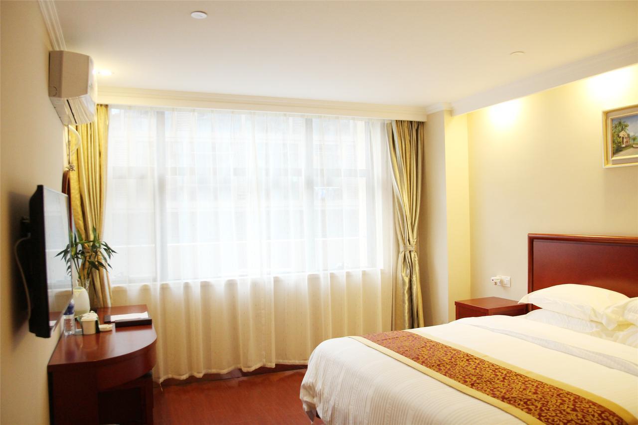 GreenTree Inn Anhui Huaibei Renmin Road Business Hotel Buitenkant foto