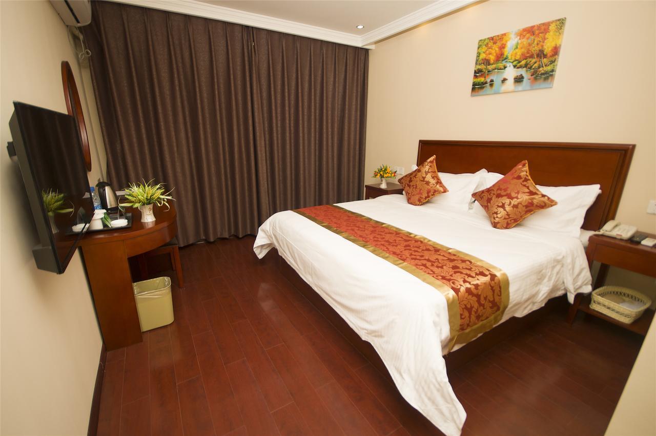 GreenTree Inn Anhui Huaibei Renmin Road Business Hotel Buitenkant foto
