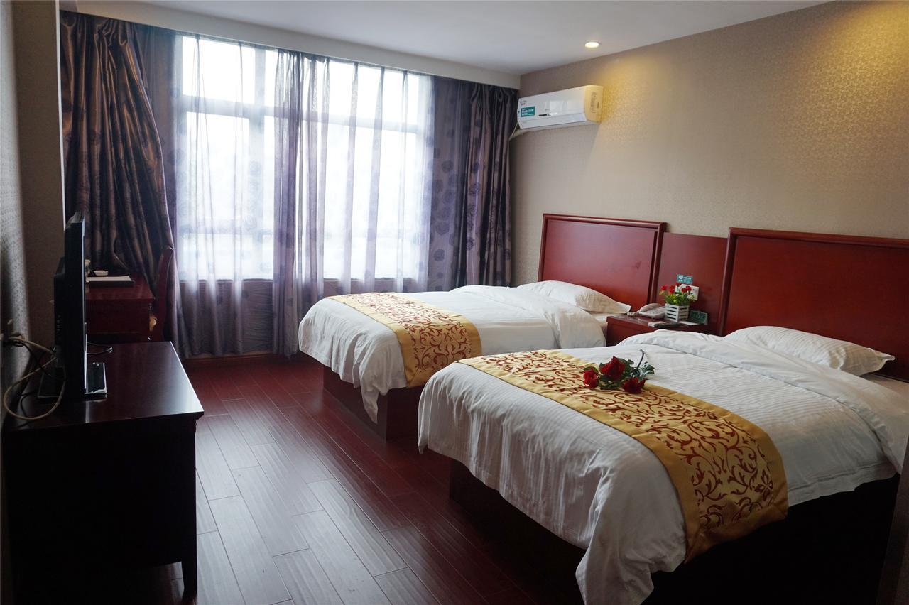 GreenTree Inn Anhui Huaibei Renmin Road Business Hotel Buitenkant foto