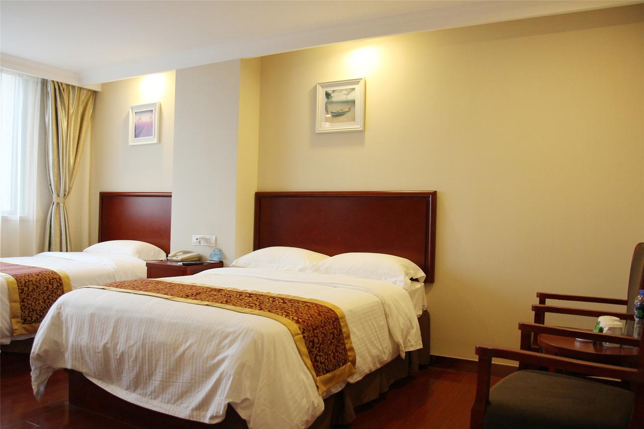 GreenTree Inn Anhui Huaibei Renmin Road Business Hotel Buitenkant foto