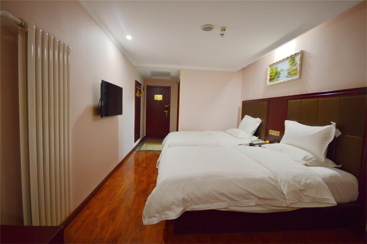 GreenTree Inn Anhui Huaibei Renmin Road Business Hotel Buitenkant foto