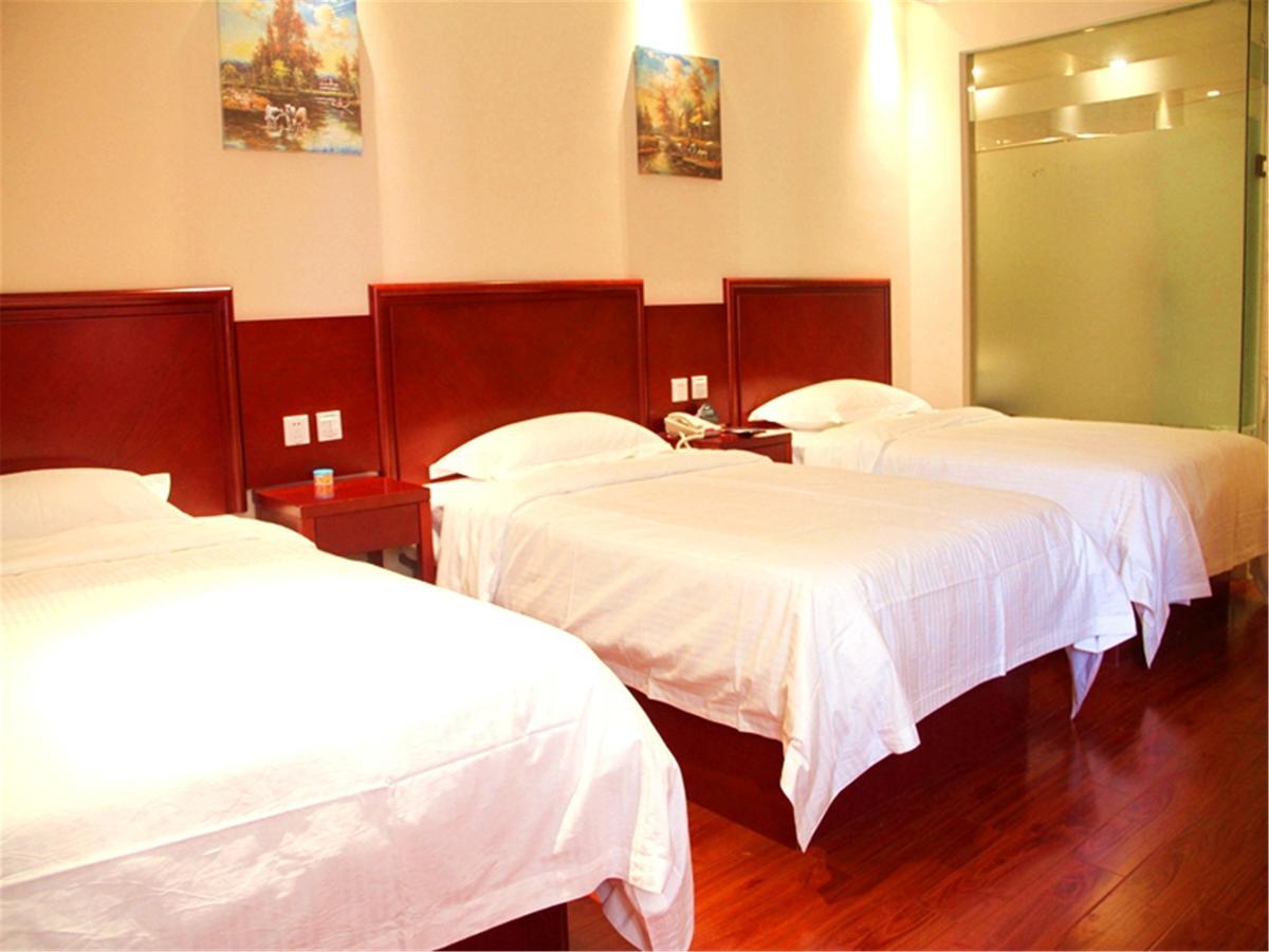 GreenTree Inn Anhui Huaibei Renmin Road Business Hotel Buitenkant foto