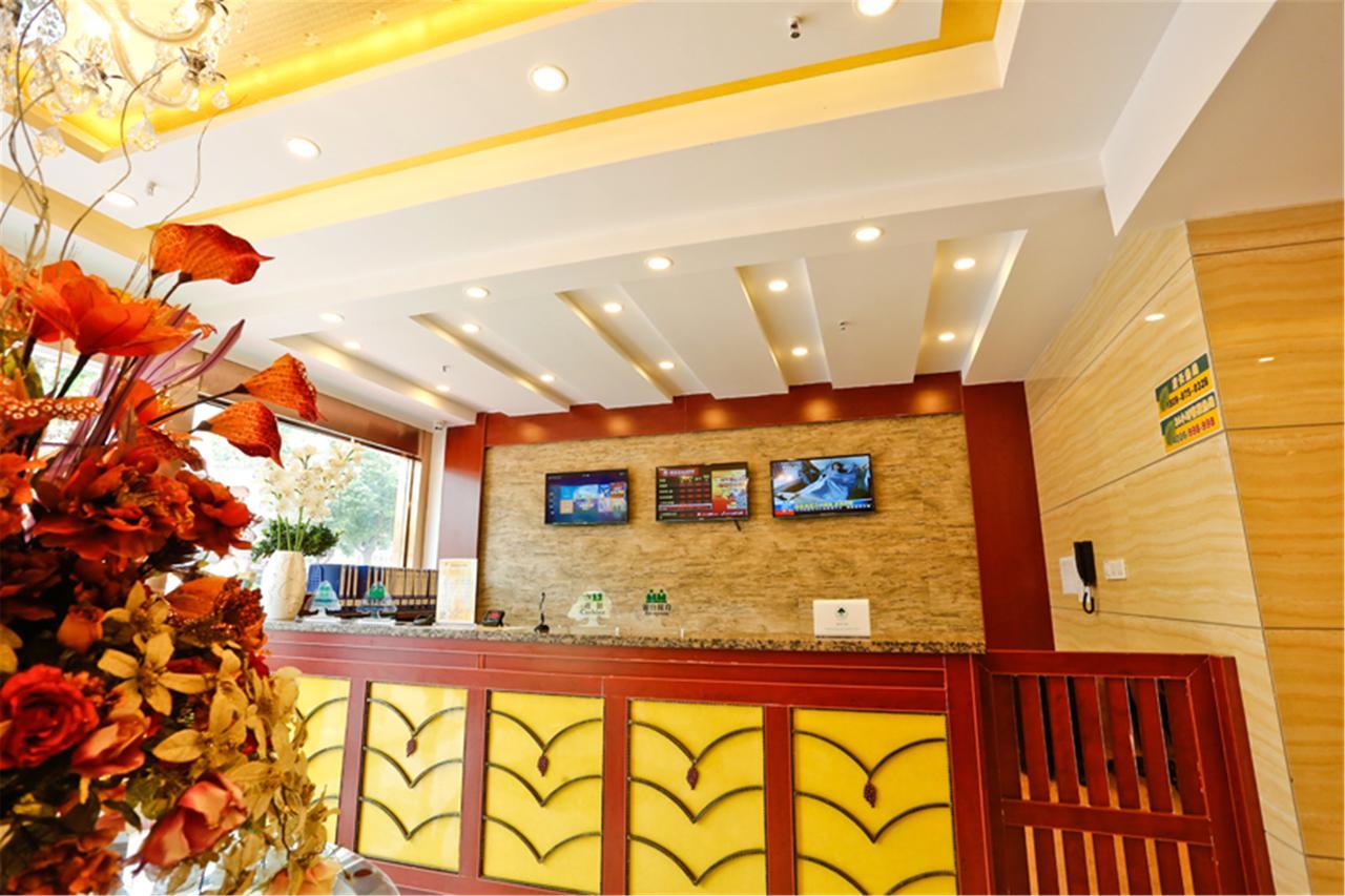GreenTree Inn Anhui Huaibei Renmin Road Business Hotel Buitenkant foto