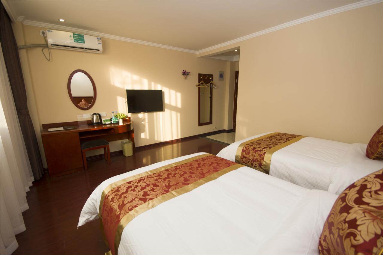 GreenTree Inn Anhui Huaibei Renmin Road Business Hotel Buitenkant foto