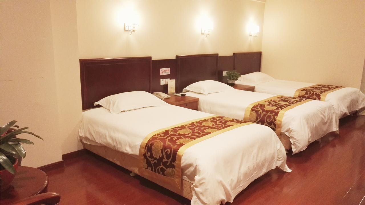 GreenTree Inn Anhui Huaibei Renmin Road Business Hotel Buitenkant foto